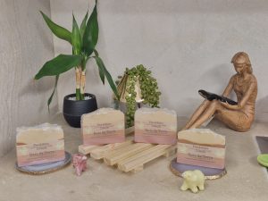 Sabonete de Argila Vermelha, Argila Amarela  e Açafrão