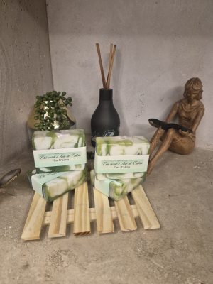 Sabonete de Chá Verde e Leite de Cabra