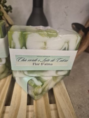 Sabonete de Chá Verde e Leite de Cabra