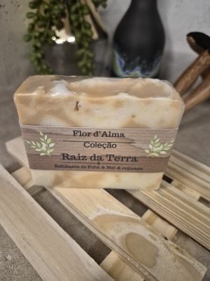 Sabonete Esfoliante de Fubá, Mel e Cupuaçu