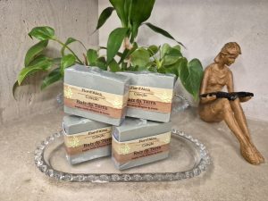 Sabonete Artesanal de Argila Verde & Pepino & Aveia