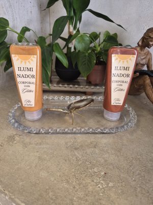 Iluminador Corporal com Glitter