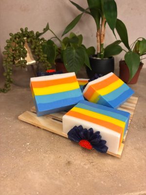 Sabonete colors flores