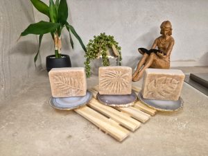 Sabonete de aveia e mel