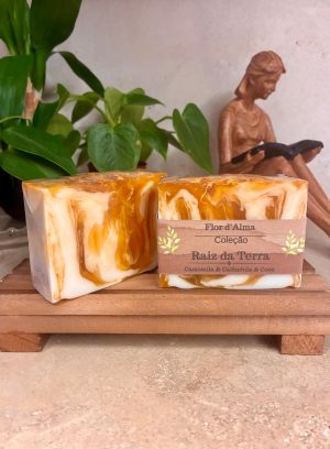 Sabonete Camomila com Calendula e Óleo de Coco
