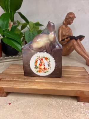 Sabonete de Cacau com Coelhinho mesclado