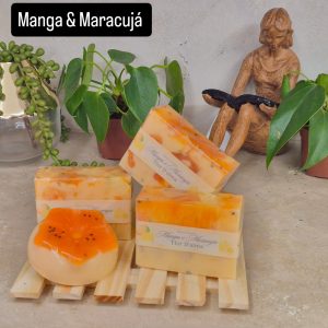 Sabonete glicerinado de manga & maracujá